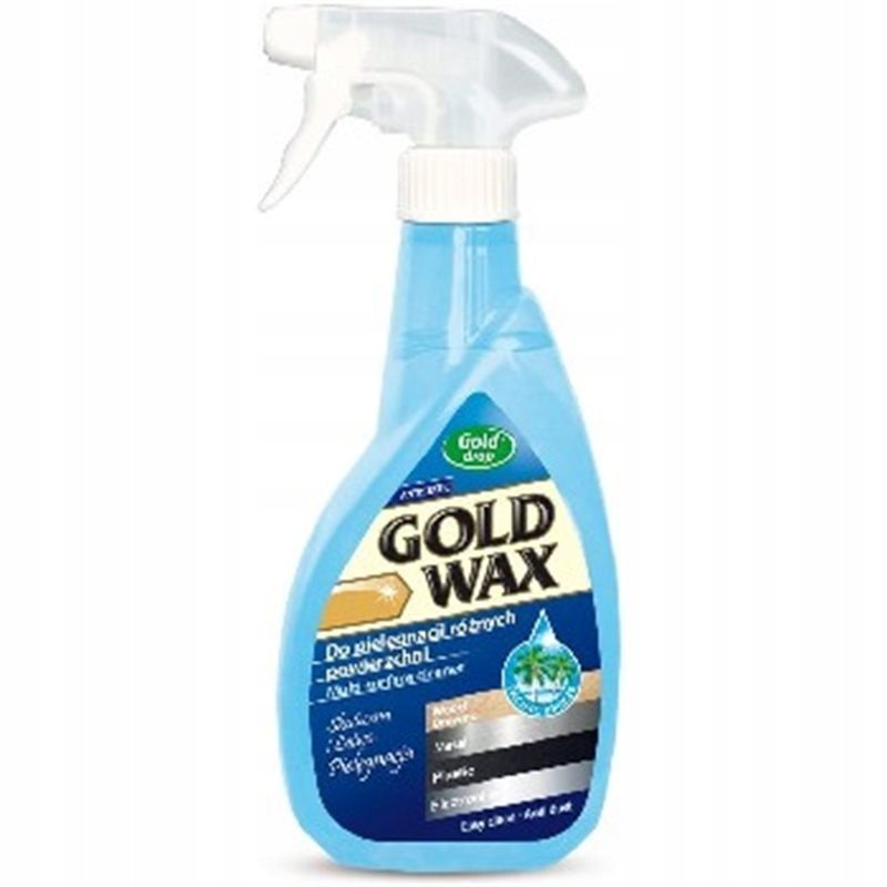 Kamix Gold Wax Płyn do czyszczenia i pielęgnacji mebli w sprayu antystatyczny 400 ml 004134