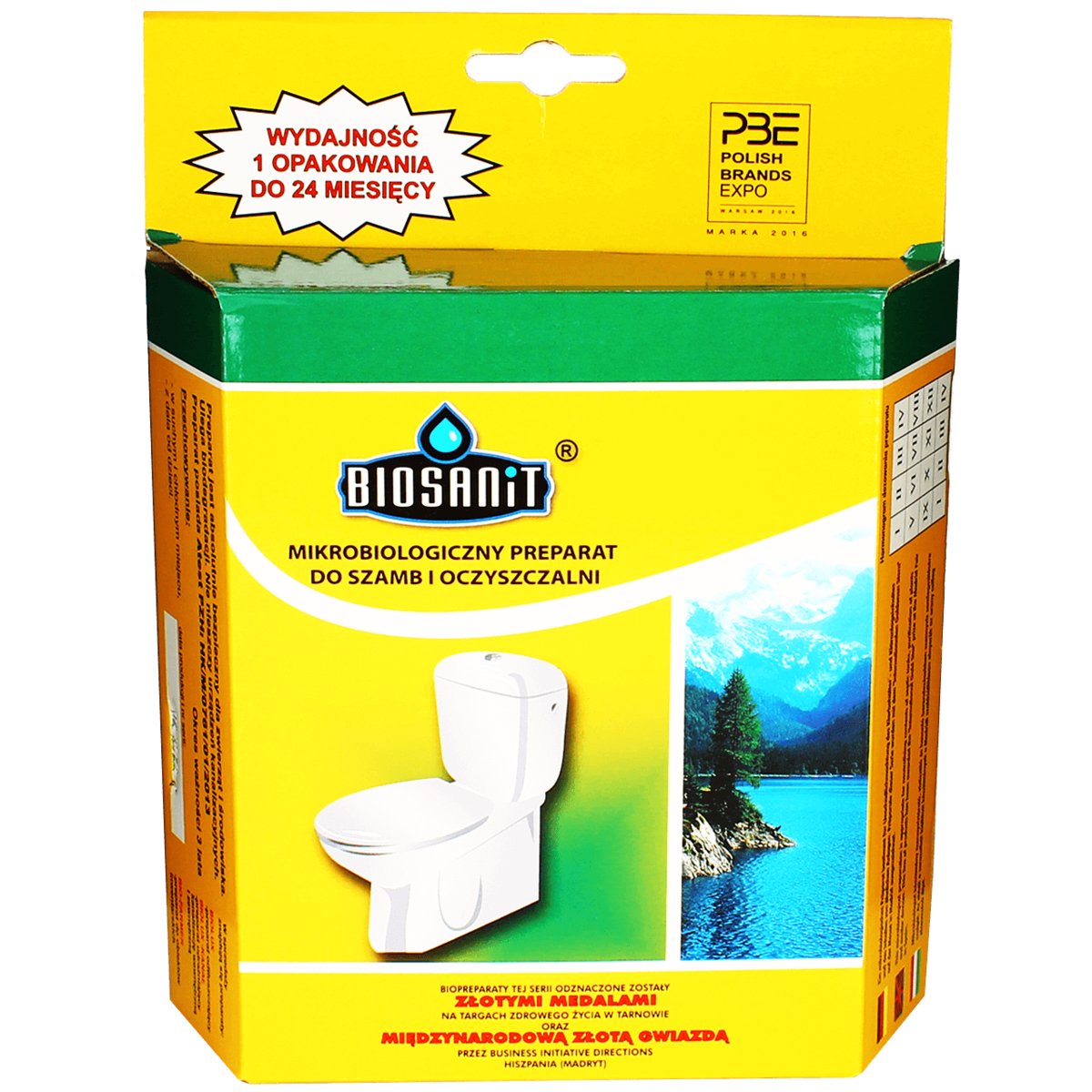 Aquafor Biosanit Preparat do szamb i oczyszczalni 500g