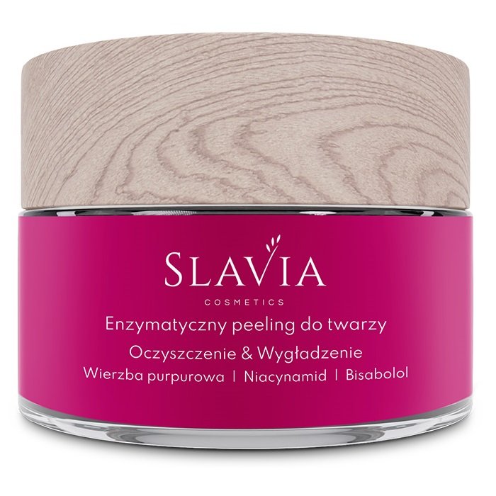 Slavia, Enzymatyczny peeling do twarzy Oczyszczenie & Wygładzenie, 50 ml