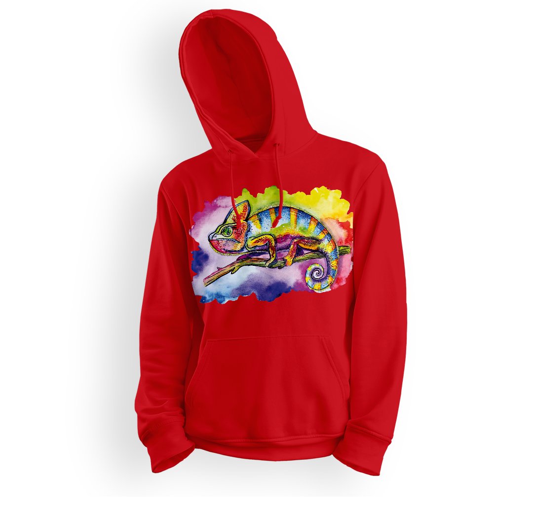 Bluza dziecięca z kapturem kameleon-128