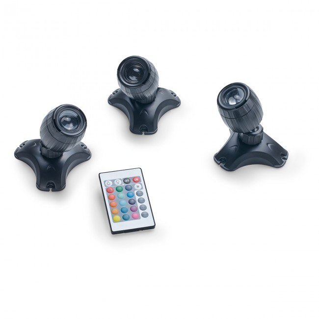 PONTEC Pondostar LED Color SET 3 - zestaw oświetlenia z pilotem Oase PondoStar LED RGBW Set 3