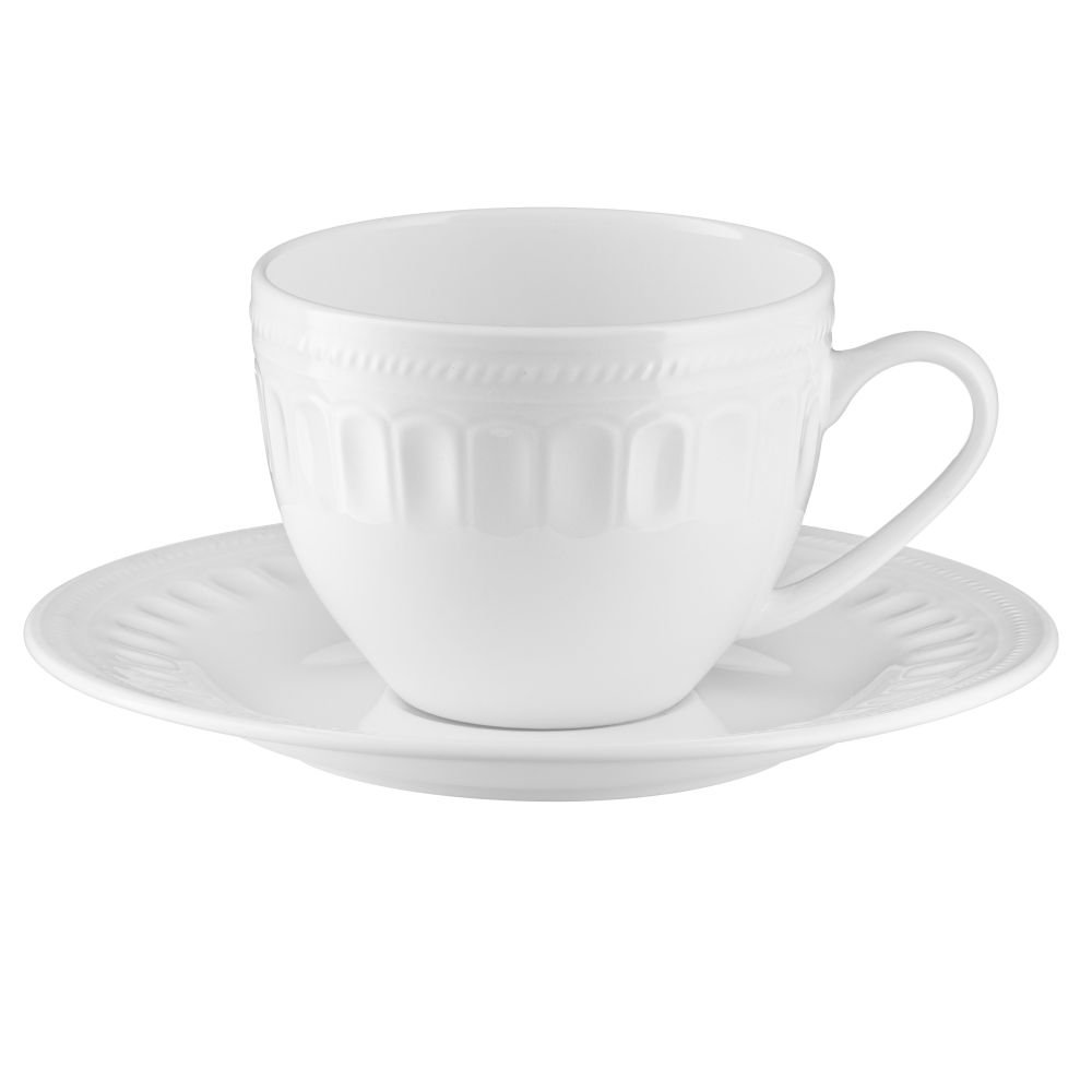 Filiżanka Porcelanowa 250 Ml Mesyna White Villa Italia