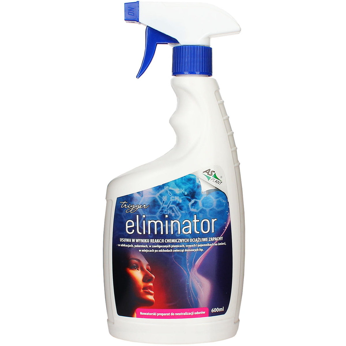 Asplant Neutralizator zapachów Eliminator. Dezodoryzator 600ml.