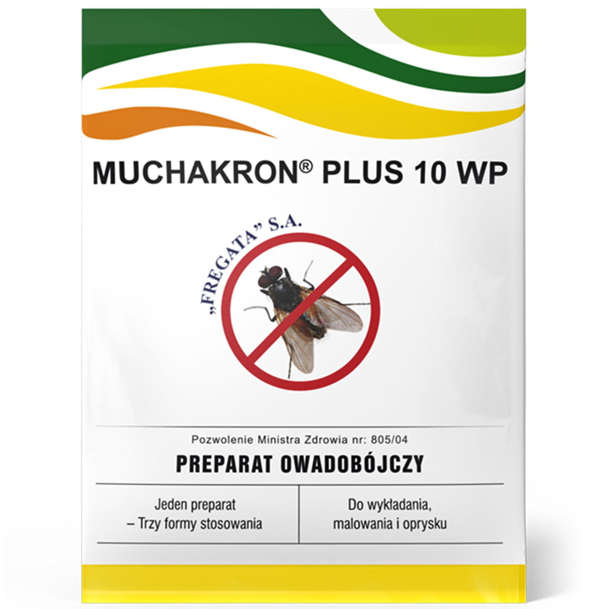 Fregata Muchakron Plus 10 WP 125g. Oprysk, trutka, preparat na muchy.