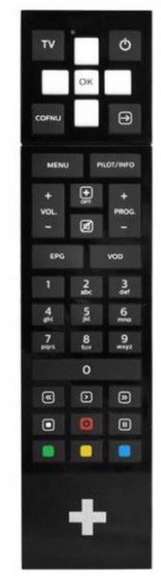 Pilot Dekodera Sagemcom Dsiw 74 Wifi-Box Nc+ C+