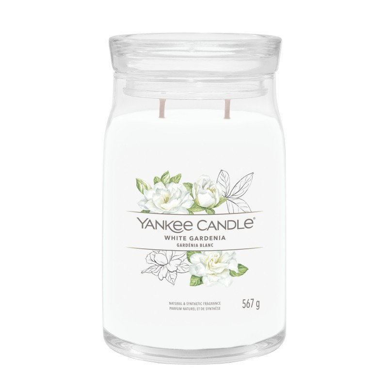 Yankee Candle Świeca zapachowa White Gardenia duża