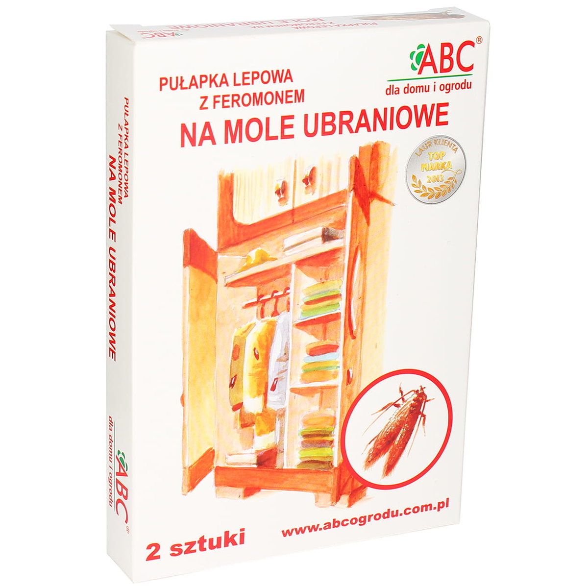 ABC Pułapka na mole ubraniowe 2 sztuki