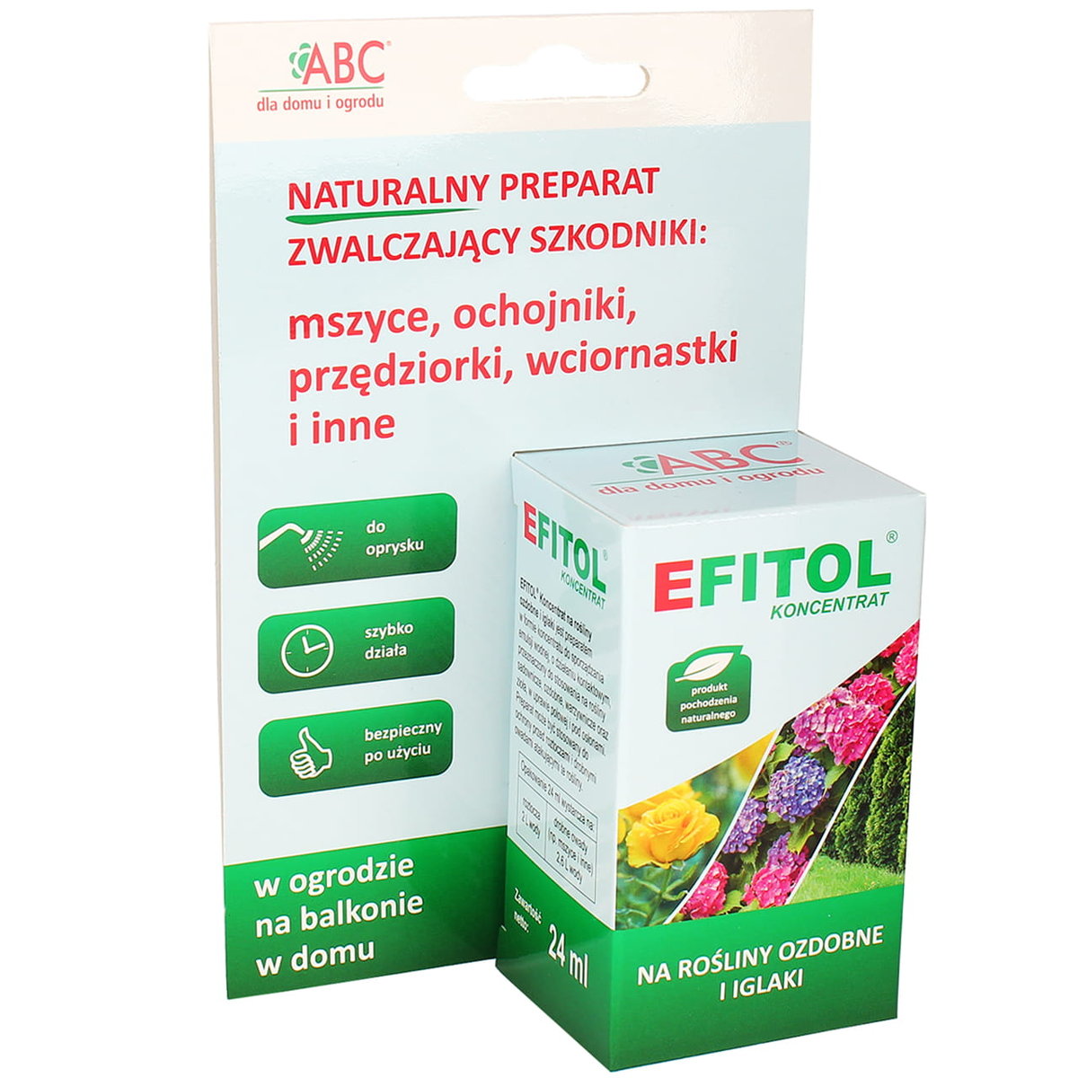 Środek Na Mszyce, Przędziorki, Wciornastki - Rośliny Ozdobne I Iglaki Abc Efitol 24 Ml