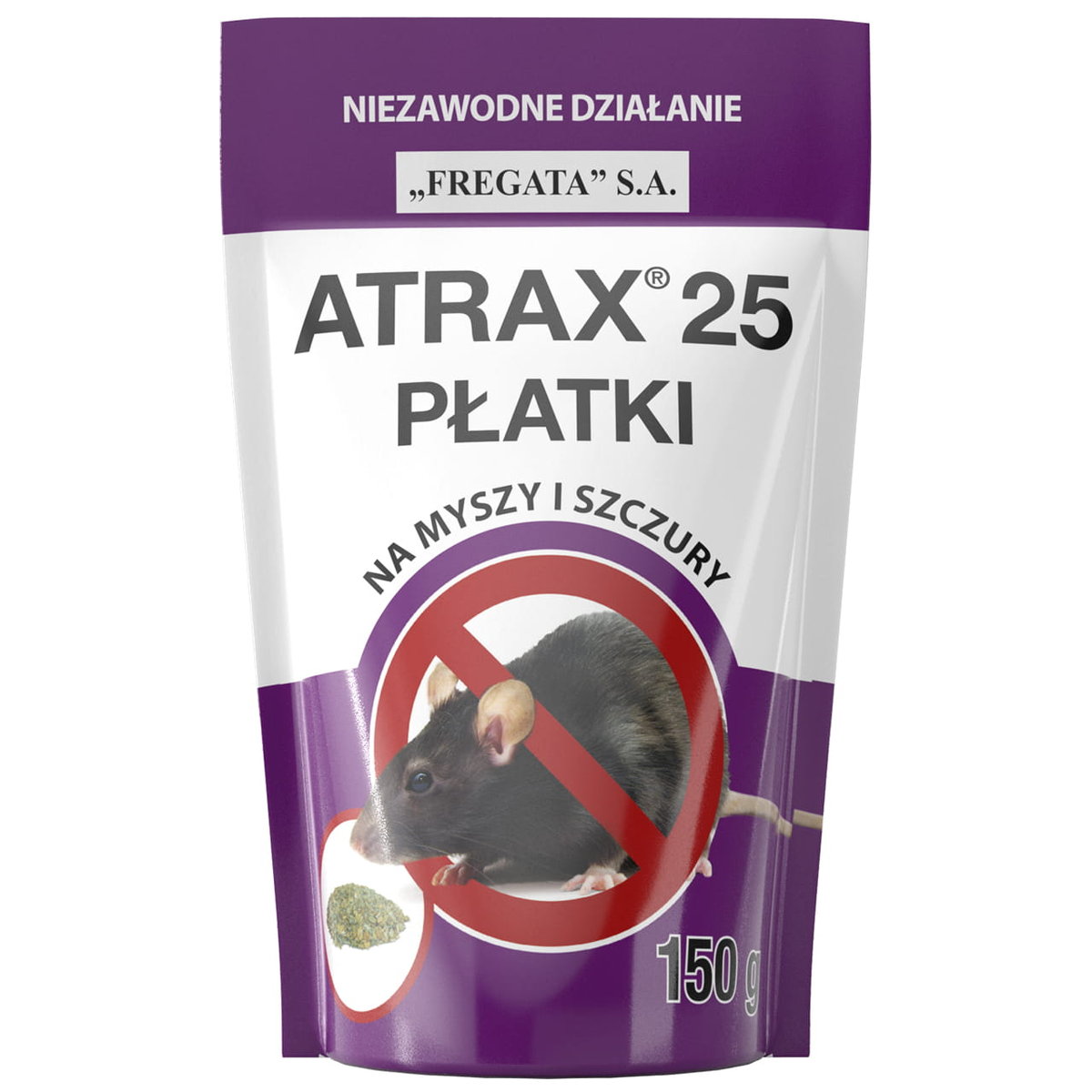Atrax płatki trutka na Myszy i Szczury difenakum