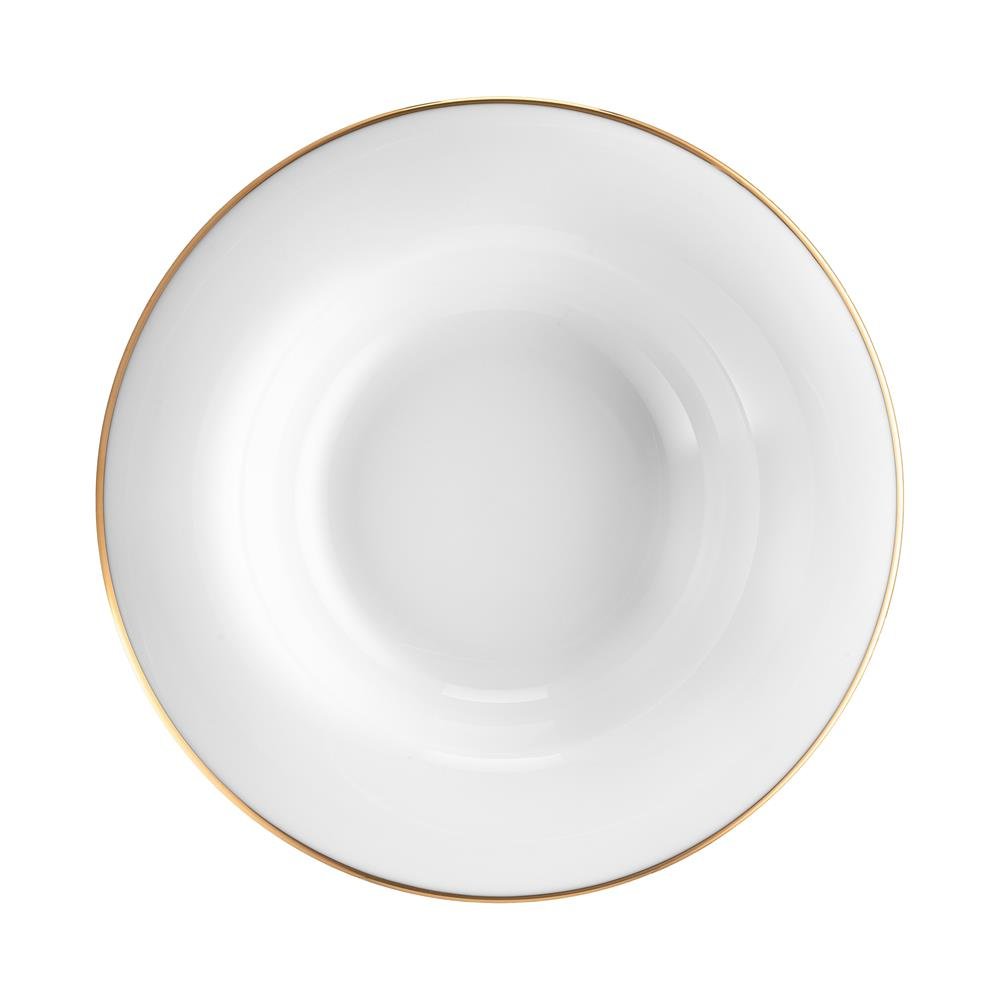 Talerz Głęboki Porcelanowy 23 Cm Plus Gold Villa Italia