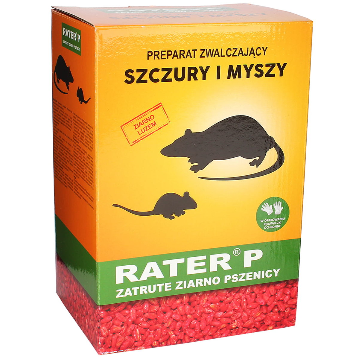 Ziarno mocna trutka na Myszy i Szczury Rater P 1kg