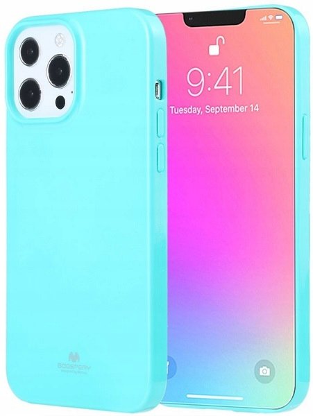 OEM Futerał Jelly Mercury do iPhone 14 PRO mięta