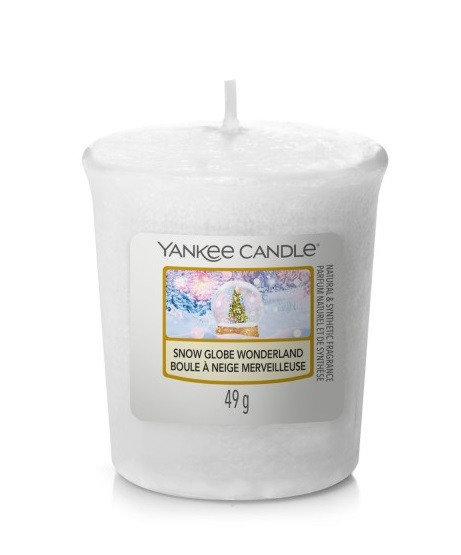 Yankee Candle Snow Globe Wonderland Votive Świeca Zapachowa Sampler 49G