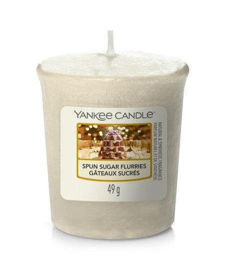 Yankee Candle Spun Sugar Flurries Votive Świeca Zapachowa Sampler 49G