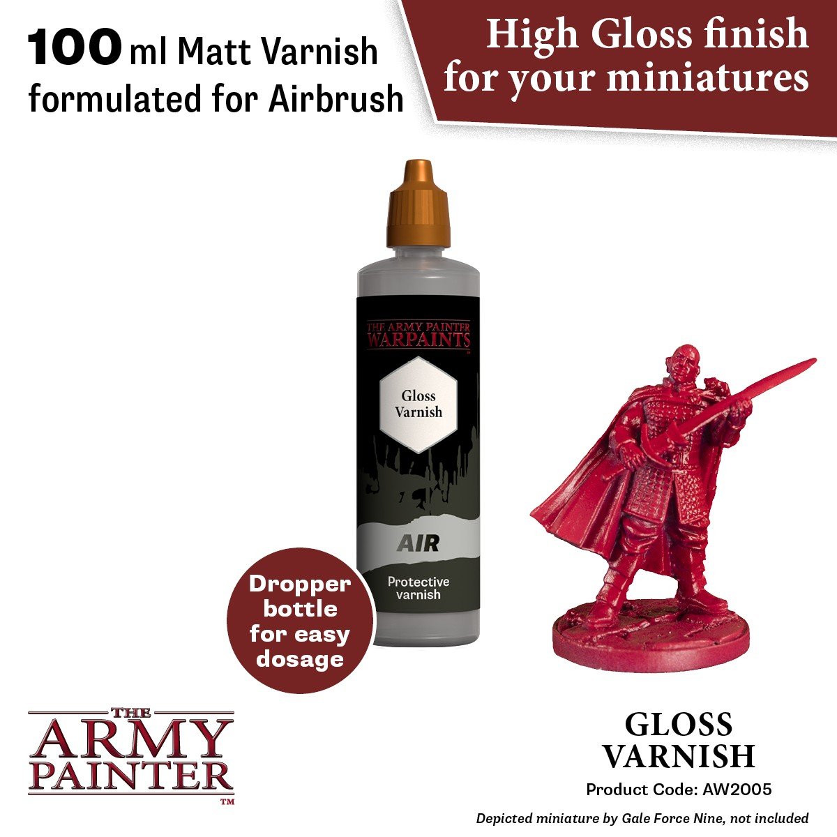 Army Painter: Warpaints - Air - Gloss Varnish