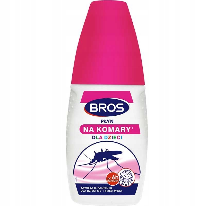 Płyn Na Komary Dla Dzieci Bros 50 Ml Delikatny