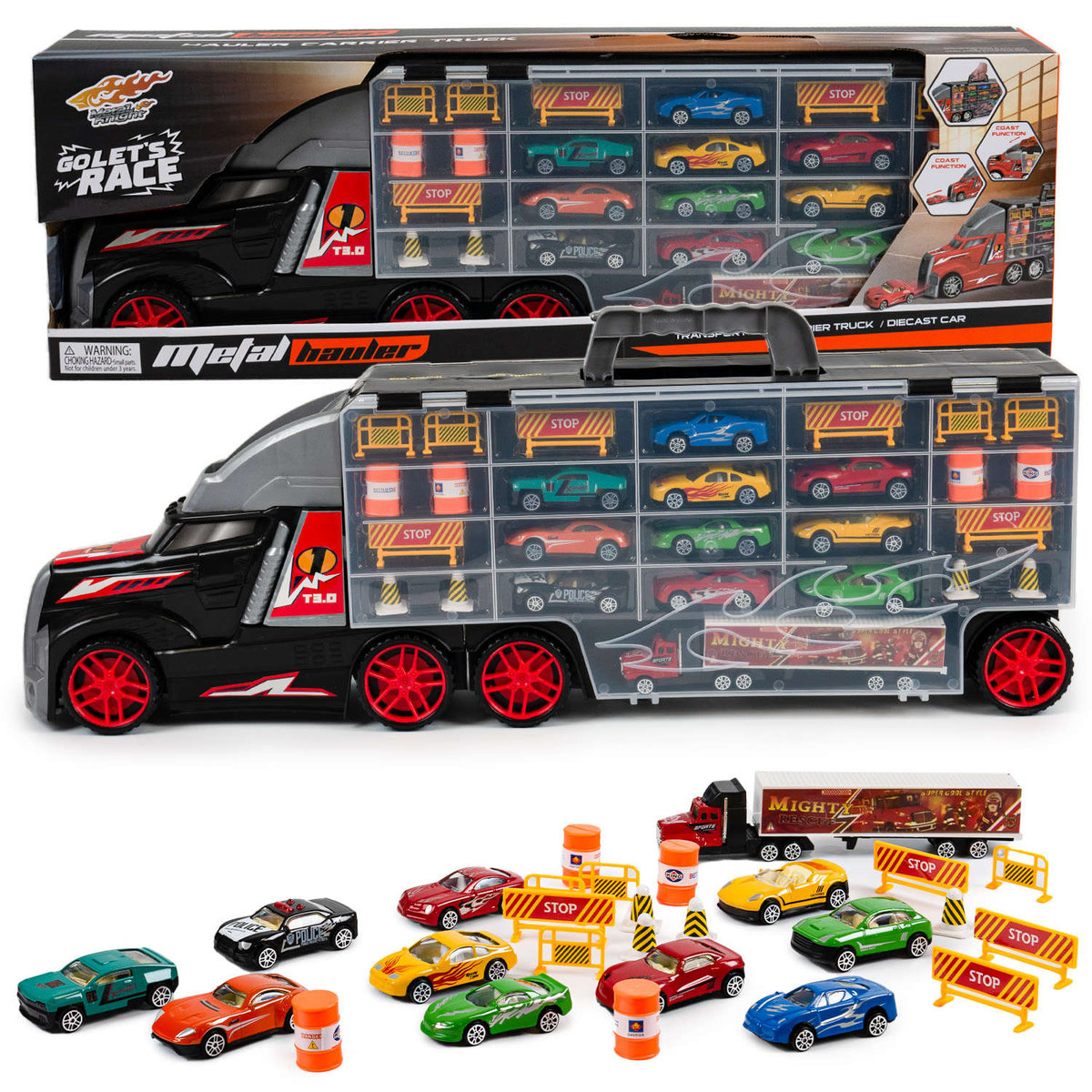 Transporter Laweta Ciężarówka Na Resoraki Xxl Wyrzutnia