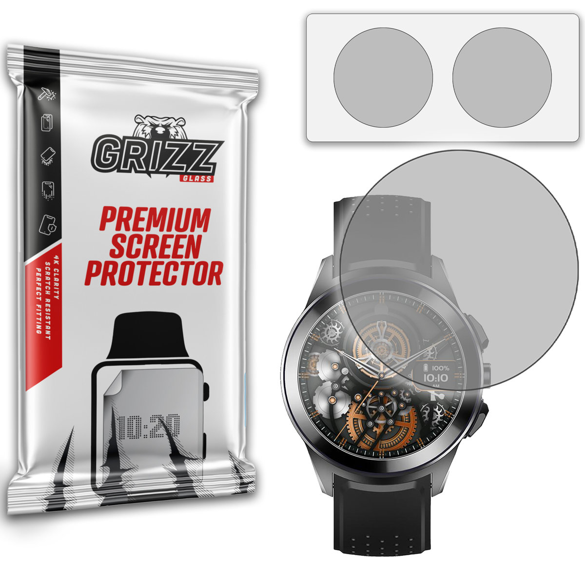 Grizzglass Paperscreen Folia Matowa Do Smartwatch Wlt10