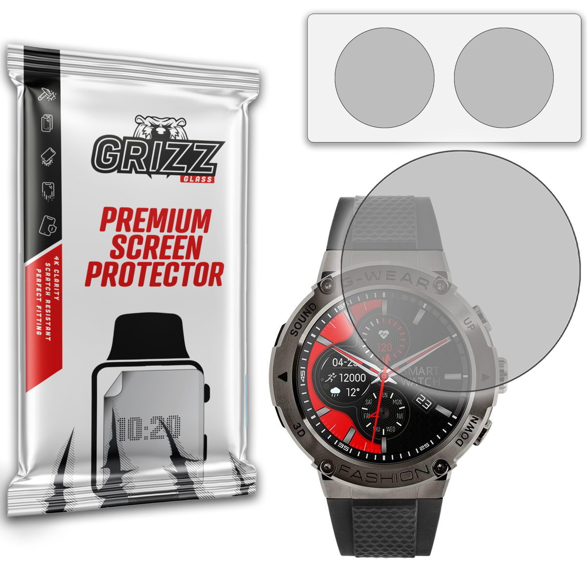 Grizzglass Paperscreen Folia Matowa Do Smartwatch G-Wear