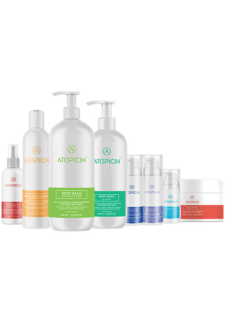 Atopicin, Zestaw Produktów Do Skóry Atopowej, 8 szt.