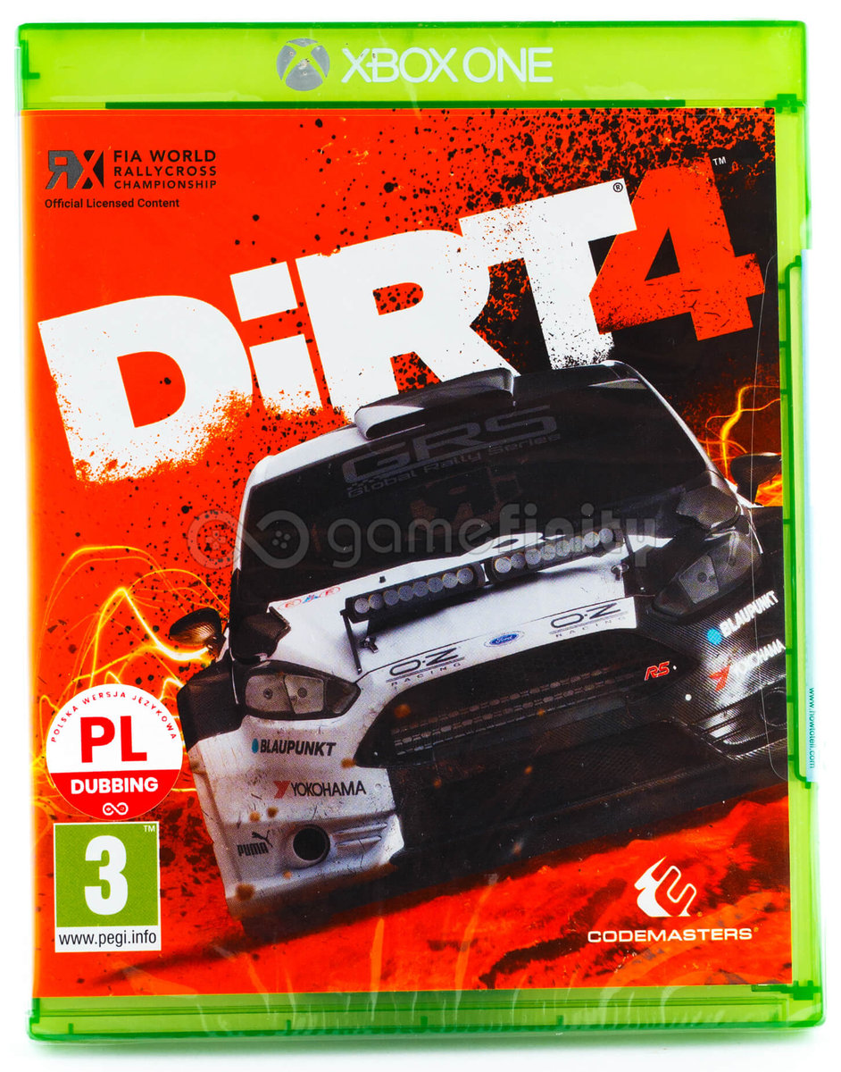 DiRT 4 GRA XBOX ONE