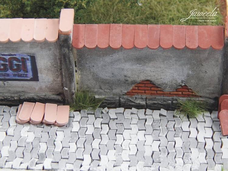 Juweela Dachówki - Ciemnoczerwone 360 szt.