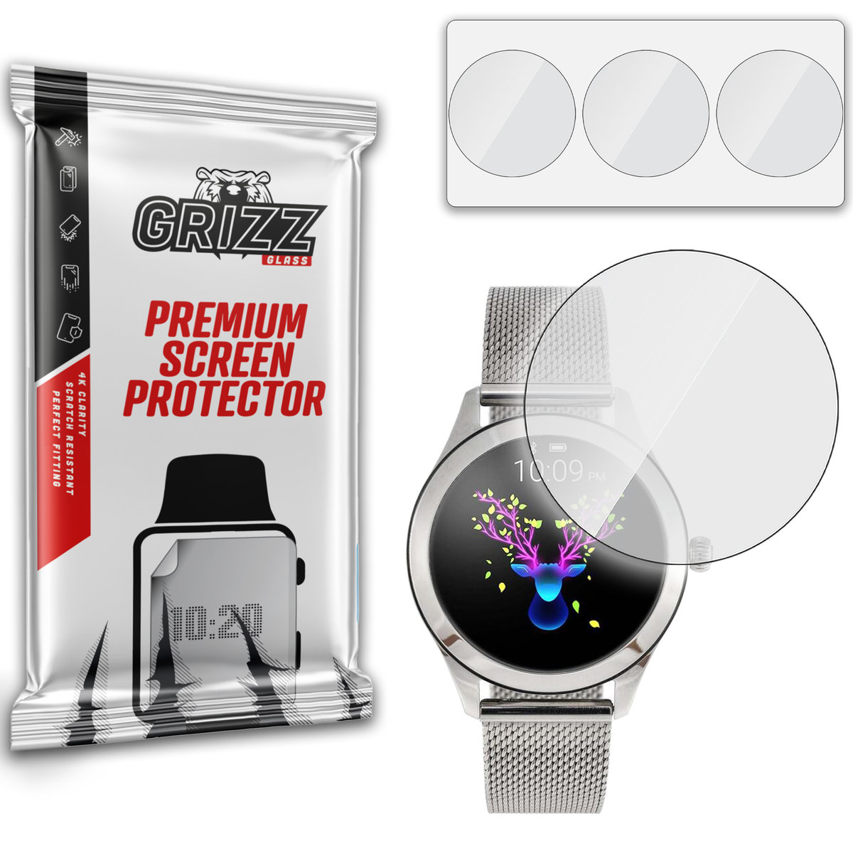 Grizzglass Hydrofilm Folia Hydrożelowa Do Watchmark Wkw10