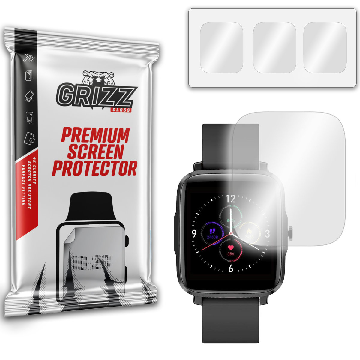 Grizzglass Hydrofilm Folia Hydrożelowa Do Watchmark Wf2