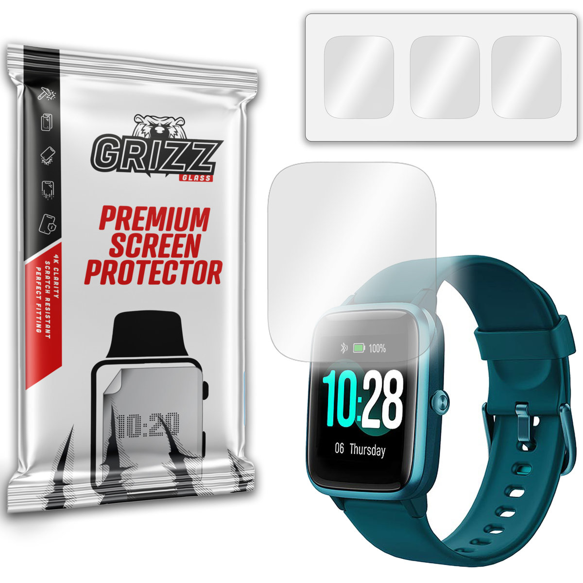 Grizzglass Hydrofilm Folia Hydrożelowa Do Ulefone Watch