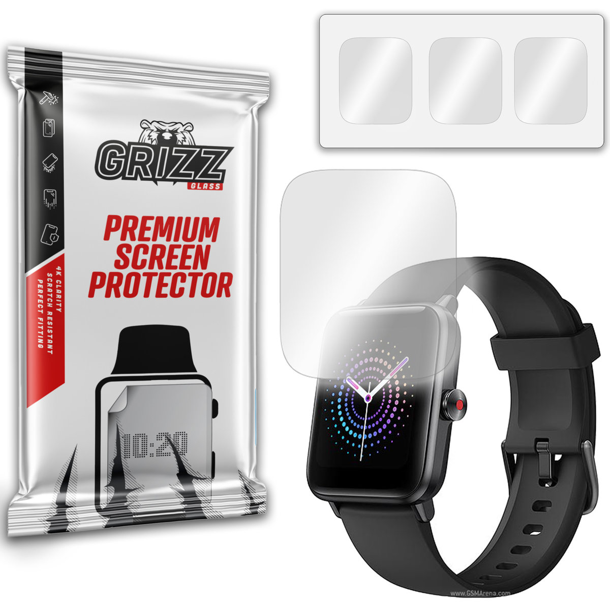 Grizzglass Hydrofilm Folia Hydrożelowa Do Ulefone Watch Pro