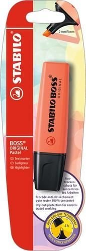 Zakreślacz Boss Pastel Pomarańczowy Stabilo