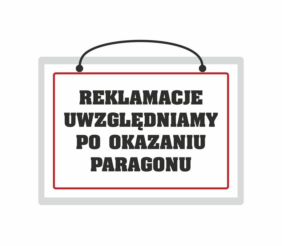 Tablica laminowana A5 - reklamacje uwzględniamy