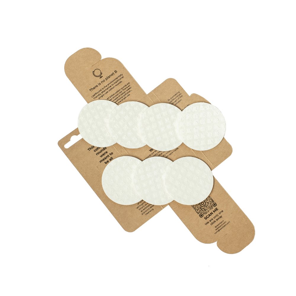 LastObject Zestaw 7 wielorazowych płatków kosmetycznych LastRound Refill - bez etui mamytomy-301-0