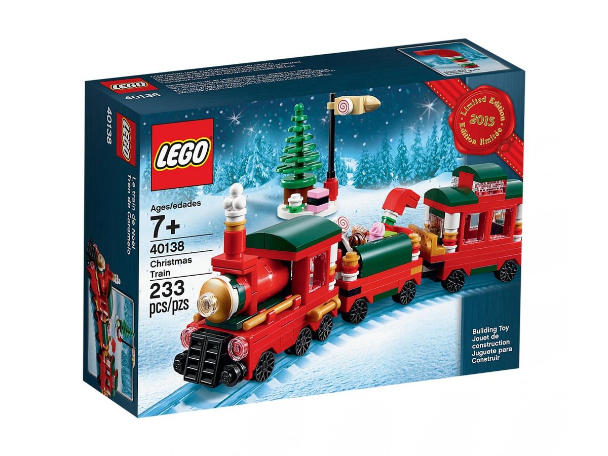 LEGO Świąteczny Pociąg ChristmasTrain 40138