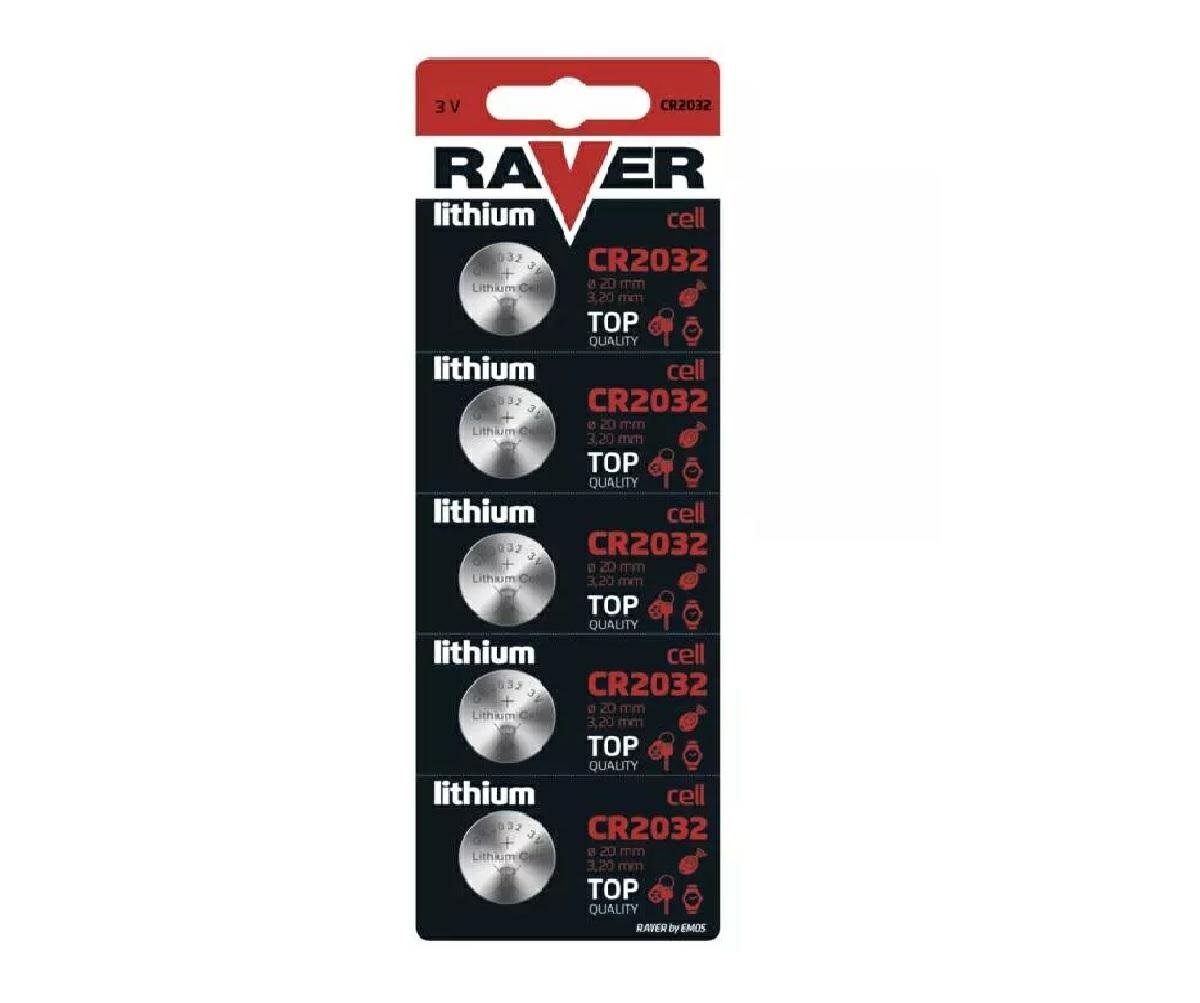 RAVER Bateria litowa CR2032 B5 B7332