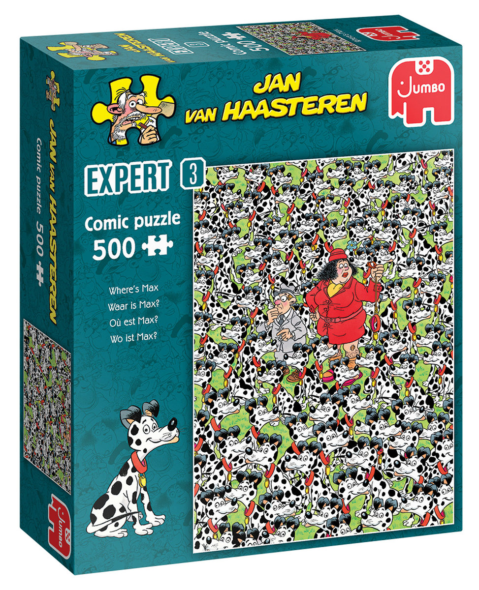 Puzzle, Jan van Haasteren, Gdzie jest Max?, 500 el.