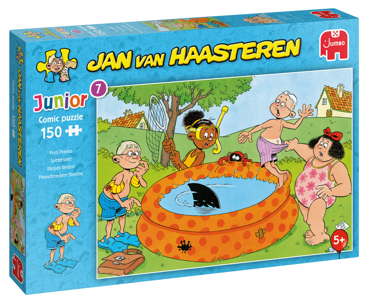 Puzzle, Jan van Haasteren, Figle w basenie, 150 el.