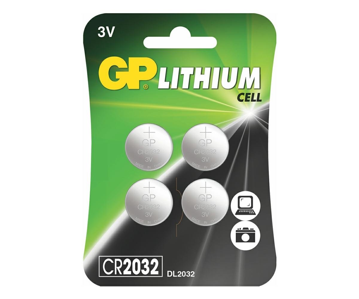 GP 1x4 CR 2032 0602032C4