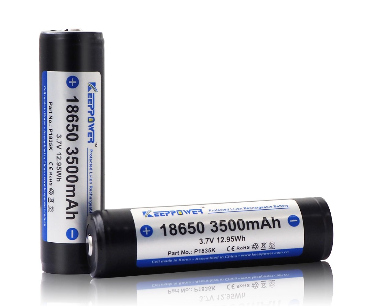 KP ICR18650-350PCM 3500mAh Li-ION