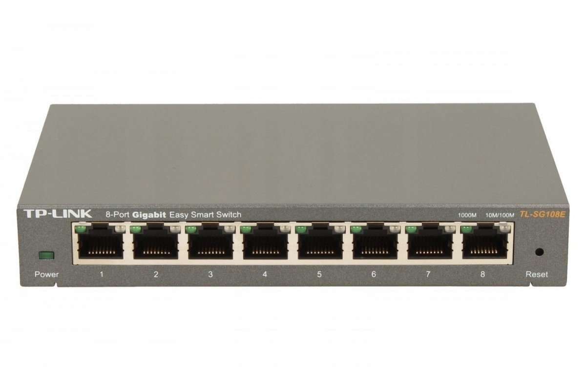 Tp-Link Przełącznik Smart Tl-Sg108E 8X1Gbe