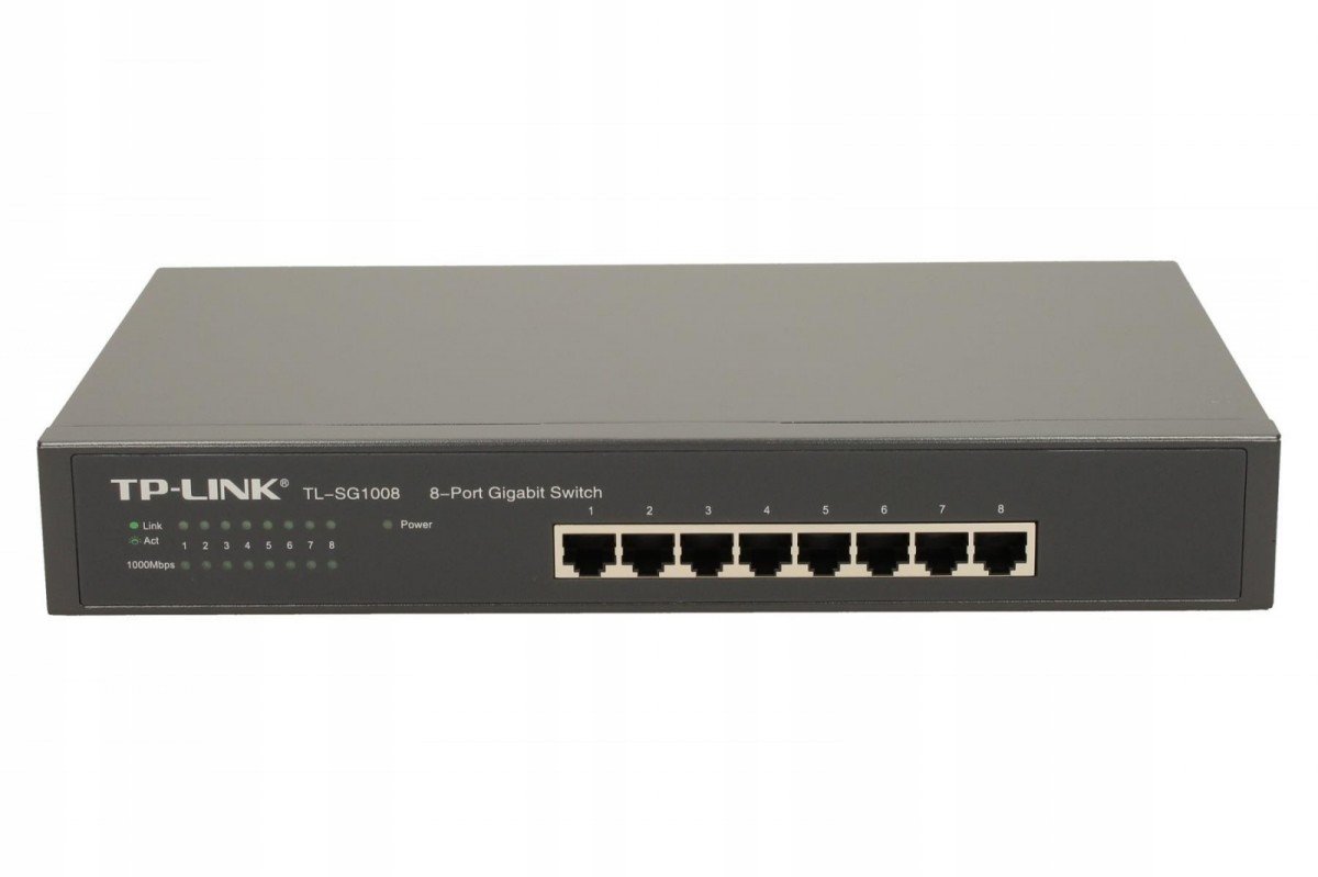 Tp-Link Sg1008 Switch 8X1Gbe Desktop/Rack