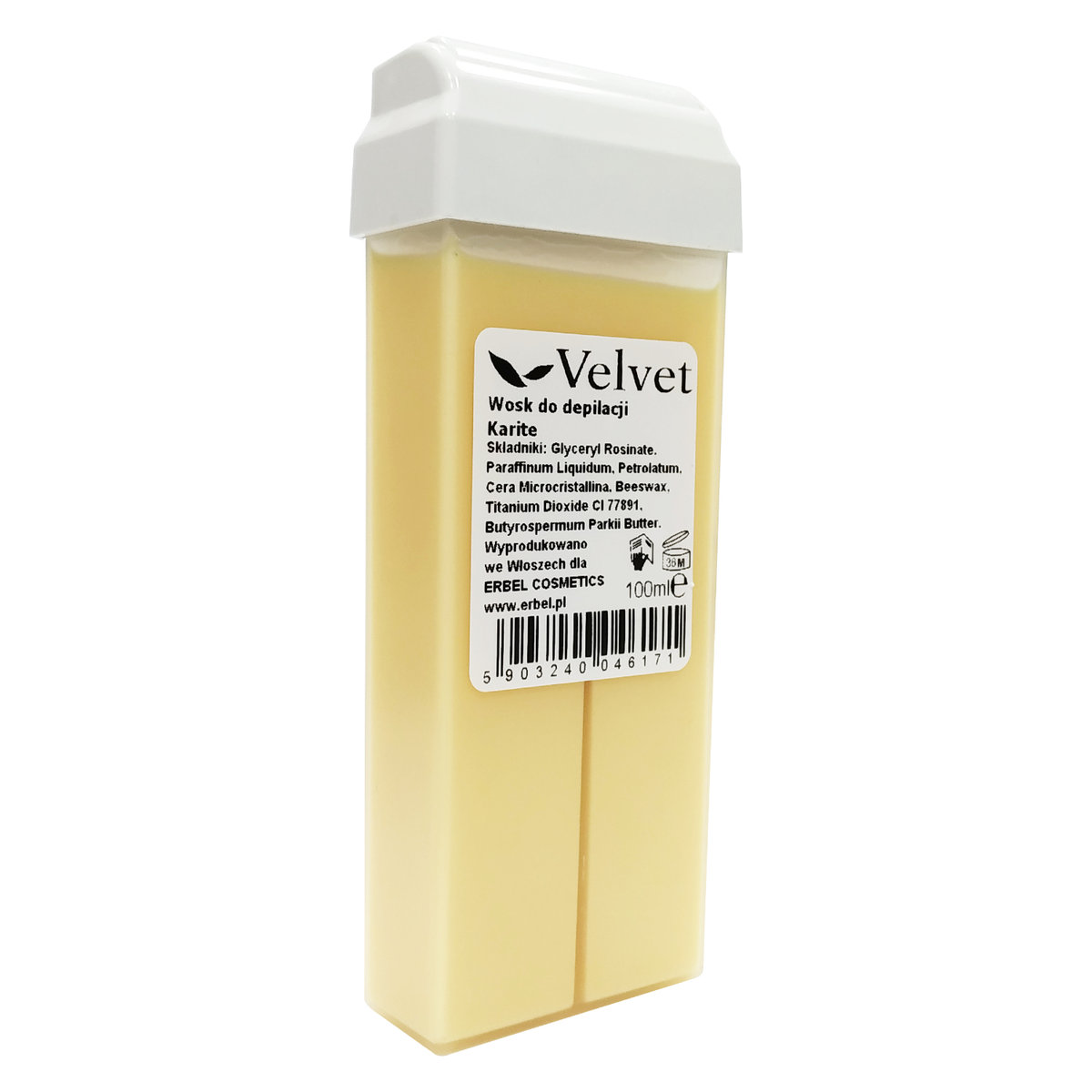 Em nail professional Wosk do depilacji Karite Velvet 100ml 5903240046171
