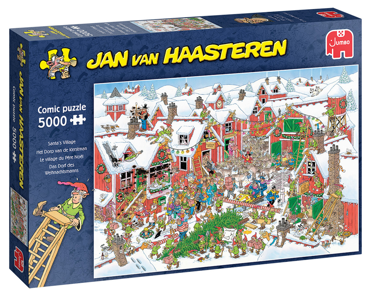 Puzzle, Jan van Haasteren, Wioska Świętego Mikołaja, 5000 el.