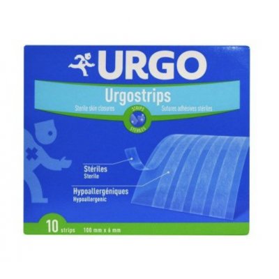 Urgo Urgo Strips Paski do zamykania ran 100 mm x 6 mm 10 szt. NN-MUG-R010-001