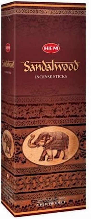 Hem DRZEWO SANDAŁOWE - Kadzidełka zapachowe 20 szt. 6-SANDALWOOD