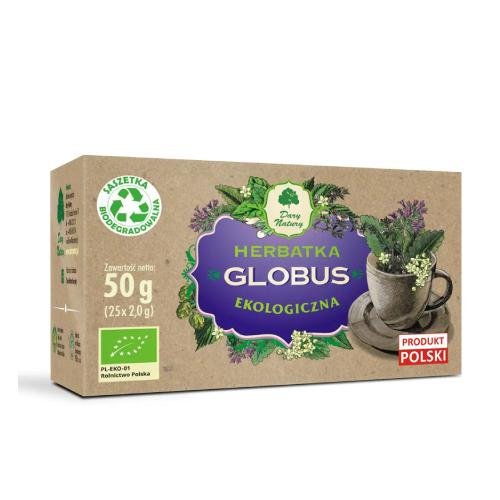 DARY NATURY DARY NATURY Herbatka GLOBUS, 25 x 2,0g VAT8%