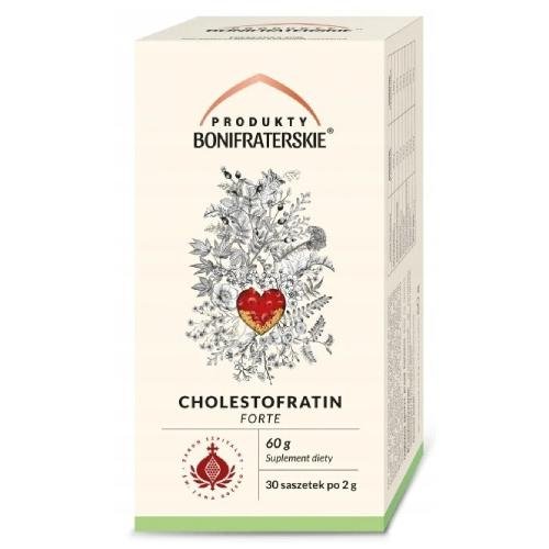 BONI FRATRES PHARMACEUTICAL SP. Z O.O. Cholestrofratin Forte 30 saszetek BONIFRATERS 1121033