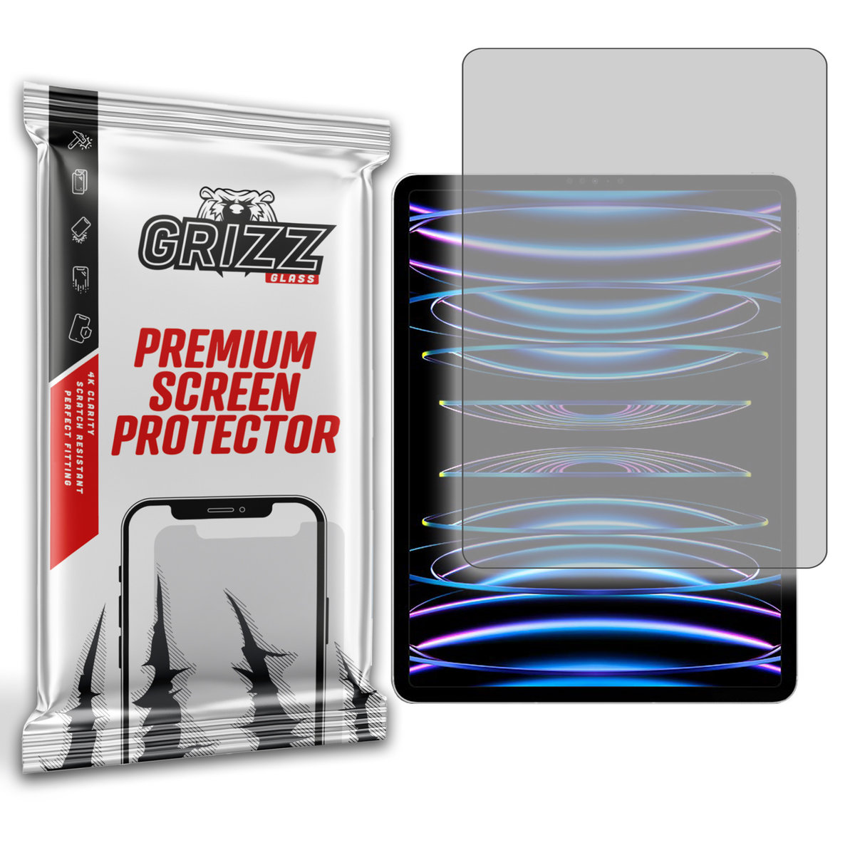 Grizzglass Paperscreen Folia Matowa Do Apple Ipad Pro 12.9 (2022)