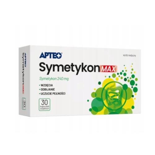 Synoptis PHARMA SYMETYKON MAX 240mg, 30kaps. APTEO