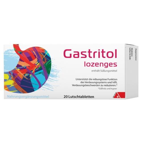 ALPEN PHARMA Gastritol Lozenges, 20 pastylek do ssania